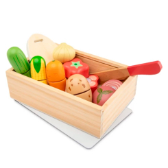 Детские кухни и бытовая техника - Игровой набор New classic toys Ящик с овощами (10582)