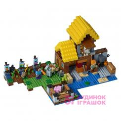 Конструктори LEGO - Конструктор фермерський будиночок LEGO Minecraft (21144)