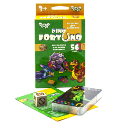 Настільні ігри - Розвиваюча настільна гра Danko Toys Dino Fortuno UF-05-01