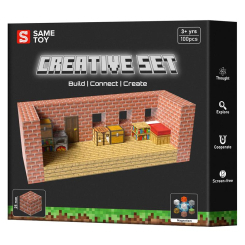 Магнітні конструктори - Магнітний конструктор Same toy Creative Set Brick House 100 деталей (MCRAFT-1110-SM) Магнітні конструктори - Магнітний конструктор Same toy Creative Set Brick House 100 деталей (MCRAFT-1110-SM)