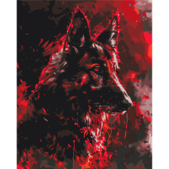 Товари для малювання - Картина за номерами Brushme Рубіновий Вартовий (BS53942)
