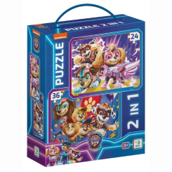 Пазлы - Пазл DoDo Paw Patrol Сохраняем мир в безопасности 2 в 1 (200573)