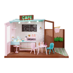 Мебель и домики - Мебель для куклы Lori Кафе с эффектами (LO37037Z) Мебель и домики - Мебель для куклы Lori Кафе с эффектами (LO37037Z)