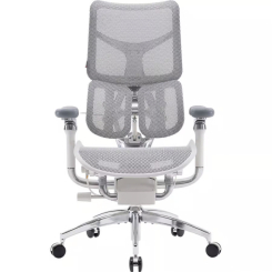 Мебель для геймеров - ​Кресло офисное Sihoo DORO S300 Mesh Light Grey (S300-M202)