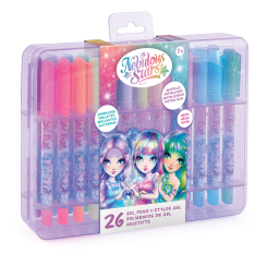 Канцтовары - Набор ручек Nebulous Stars Радужное сияние галактики 26 цветов (11462)