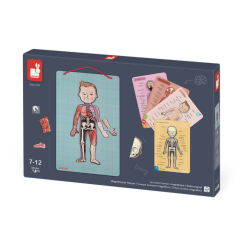 Обучающие игрушки - Магнитный набор Janod Тело человека (J05491)