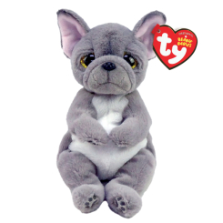 Мягкие животные - Мягкая игрушка TY Beanie babies Серый пес Wilfred 20 см (40596)