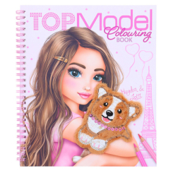 Товари для малювання - ​Книжка для розфарбовування Top Model Коргі (0412083)