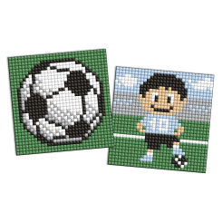 Мозаїка - Алмазна мозаїка на стікері Ідейка Спорт Футбол 9 х 9 см (AMS1101)