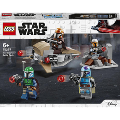 Конструкторы LEGO - Конструктор LEGO Star Wars Боевой набор: мандалорцы (75267)