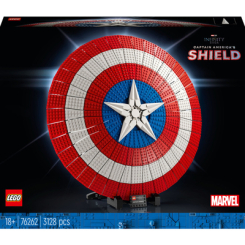 Конструкторы LEGO - Конструктор LEGO Marvel Щит Капитана Америка (76262)