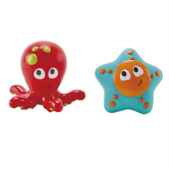 Іграшки для ванни - Набір іграшок для ванни Hape Восьминіг і морська зірка (E0213)