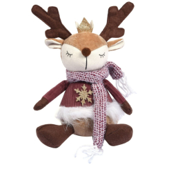 М'які тварини - ​​М'яка іграшка Yes! Fun Олень з короною 30 см (974929)