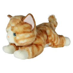 Мягкие животные - Мягкая игрушка Aurora Котенок рыжий 25 см (150224A)