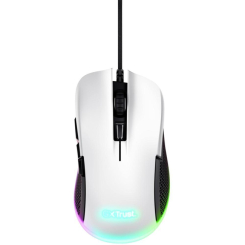 Клавіатура і миші - Мишка Trust GXT 922 Ybar Illuminated USB-A білий (24730_TRUST)