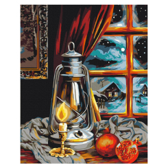 Товари для малювання - Картина за номерами Brushme Затишок (BS51530)