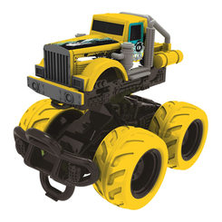 Автомоделі - Машинка Funky toys Жовтий позашляховик із краш-ефектом (60005)