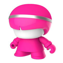 Портативные колонки и наушники - Портативная колонка Xoopar Mini Xboy LED розовый металлик 7 см (XBOY81001.24A)