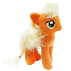 Персонажи мультфильмов - Мягкая игрушка MiC My little pony оранжевая 14х19х7 см (Пон1) (187250)