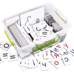 Обучающие игрушки - Дидактический набор Vladi Toys для обучения грамоте и письму на украинском (VT5555-01)