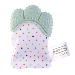 Брязкальця, прорізувачі - Прорізувач-рукавичка Baby Team м'ятний (4090/1) Брязкальця, прорізувачі - Прорізувач-рукавичка Baby Team м'ятний (4090/1)