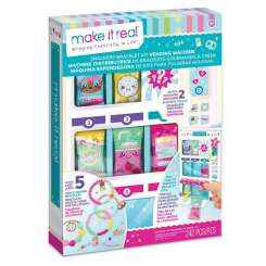 Набори для творчості - Набір для виготовлення шарм-браслетів Make it Real Автомат зі смаколиками (MR1709)