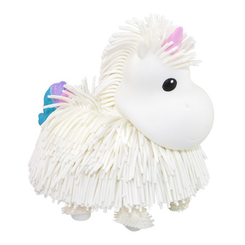 Фігурки тварин - Інтерактивна іграшка Jiggly Pup Чарівний єдиноріг білий (JP002-WB-WH)