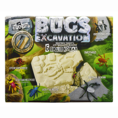 Научные игры, фокусы и опыты - Набор для проведения раскопок Danko toys Bugs excavation Жуки (BEX-01-05U)
