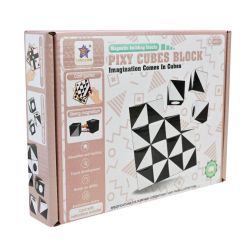 Настільні ігри - Настільна гра Країна Іграшок Магнітні кубики чорно-білі (FD136-1) Настільні ігри - Настільна гра Країна Іграшок Магнітні кубики чорно-білі (FD136-1)