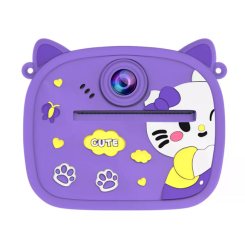 Фотоаппараты - Детская камера с мгновенной печатью Remzona Fun Moments фиолетовая (KCP-01/3) Фотоаппараты - Детская камера с мгновенной печатью Remzona Fun Moments фиолетовая (KCP-01/3)