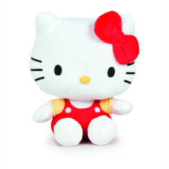 Персонажи мультфильмов - Мягкая игрушка Hello Kitty Хелло Китти классик Красный костюм 18 см (760016573/3)