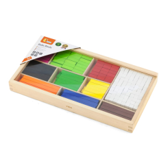 Обучающие игрушки - Набор для обучения Viga Toys Математические блоки (56166)