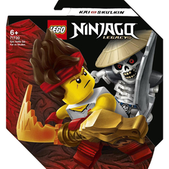 Конструкторы LEGO - Конструктор LEGO NINJAGO Легендарные битвы: Кай против Скелета (71730)