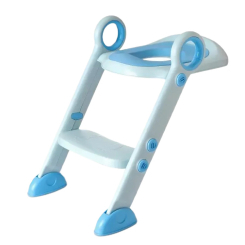 Товари для догляду - Дитяче сидіння зі сходинками на унітаз Babyhood з поліуретановим кільцем блакитне (BH-122B) Товари для догляду - Дитяче сидіння зі сходинками на унітаз Babyhood з поліуретановим кільцем блакитне (BH-122B)