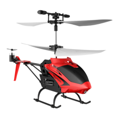 Радіокеровані моделі - Іграшковий вертоліт Syma S5H червоний радіокерований (S5H/S5H-2)