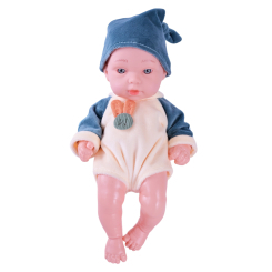 Пупсы - Пупс Країна Іграшок Бежево-синий комбинезон (H02-3/4/12/2)