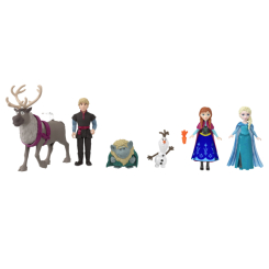 Фігурки персонажів - Ігровий набір Disney Frozen Зимова історія (HLX04) Фігурки персонажів - Ігровий набір Disney Frozen Зимова історія (HLX04)