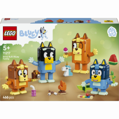Конструктори LEGO - Конструктор Lego Bluey Сім'я Блуї з кубиків (11217)