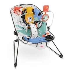 Крісло-качалки, шезлонги - Крісло-колиска Fisher-Price Веселі друзі малюка масажне (GNR00)