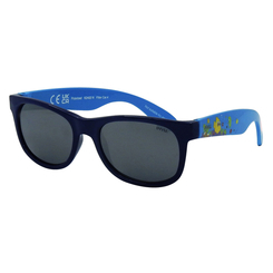 Солнцезащитные очки - ​Солнцезащитные очки INVU Kids Вайфареры черно-синие (2402N2_K)