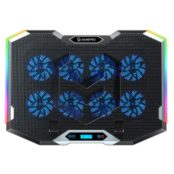 Меблі для геймерів - Охолоджуюча підставка для ноутбука GamePro Black (CP870)