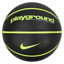 Спортивні активні ігри - М'яч баскетбольний Nike Everyday Playground 8P Deflated Size 5 Black/Green (N.100.4498.085.05)
