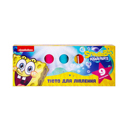 Наборы для лепки - Тесто для лепки Перо SpongeBob SquarePants 9 баночек (122177)