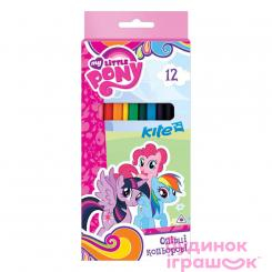 Канцтовары - Карандаши цветные трехгранные KITE My Little Pony 12 шт (LP17-053)