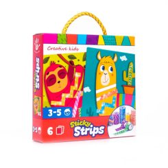 Наборы для творчества - Набор для творчества Vladi Toys Sticky strips Лама (VT4433-04)