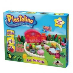 Наборы для лепки - Набор для лепки Plastelino Веселая ферма (NOR2670)