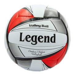 Спортивні активні ігри - М'яч волейбольний LG0156 Legend №5 Біло-червоний (57430005) (2064277882)