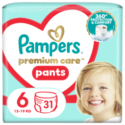 Товары по уходу - Подгузники-трусики Pampers Premium care Giant 13-19 кг 31 шт (8001090759917)