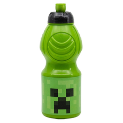 Бутылки для воды - Бутылка спортивная Stor Майнкрафт 400 мл пластиковая (Stor-40432)