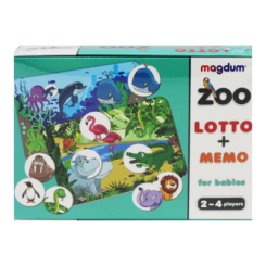 Настольные игры - Игра настольная Зоопарк Лото+Мемо MiC (ME5032-21 EN) (170660)